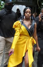 YUNG MIAMI at Moschino Fashion Show at NYFW in New York 09/09/2021