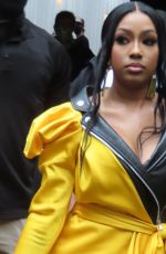 YUNG MIAMI at Moschino Fashion Show at NYFW in New York 09/09/2021