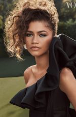 ZENDAYA in Vogue Magazine, UK October 2021
