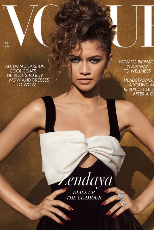 ZENDAYA in Vogue Magazine, UK October 2021