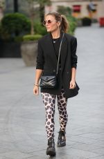 ZOE HARDMAN Arrives at Heart Radio Studios in London 09/12/2021