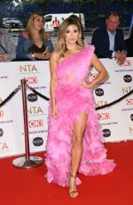 ZOE HARDMAN at National Television Awards 2021 at O2 Arena in London 09/09/2021