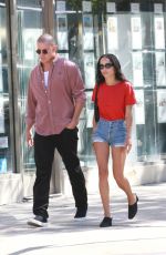 ZOE KRAVITZ and Channing Tatum Out for Lunch in Brooklyn 09/03/2021
