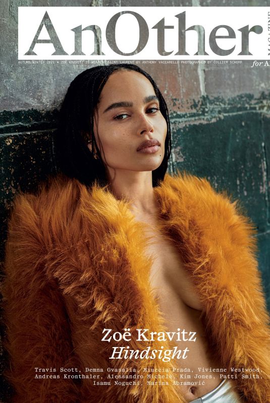 ZOE KRAVITZ in AnOther Magazine, Autumn/Winter 2021