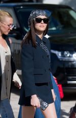 ZOEY DEUTCH at Dior Womenswear S/S 2022 Show at Paris Fashion Week 09/28/2021