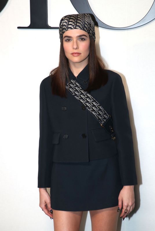 ZOEY DEUTCH at Dior Womenswear S/S 2022 Show at Paris Fashion Week 09/28/2021