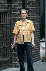 ZOEY DEUTCH on the Set of Not Okay in New York 09/14/2021