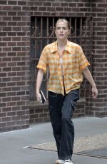 ZOEY DEUTCH on the Set of Not Okay in New York 09/14/2021
