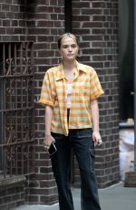 ZOEY DEUTCH on the Set of Not Okay in New York 09/14/2021
