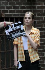 ZOEY DEUTCH on the Set of Not Okay in New York 09/14/2021