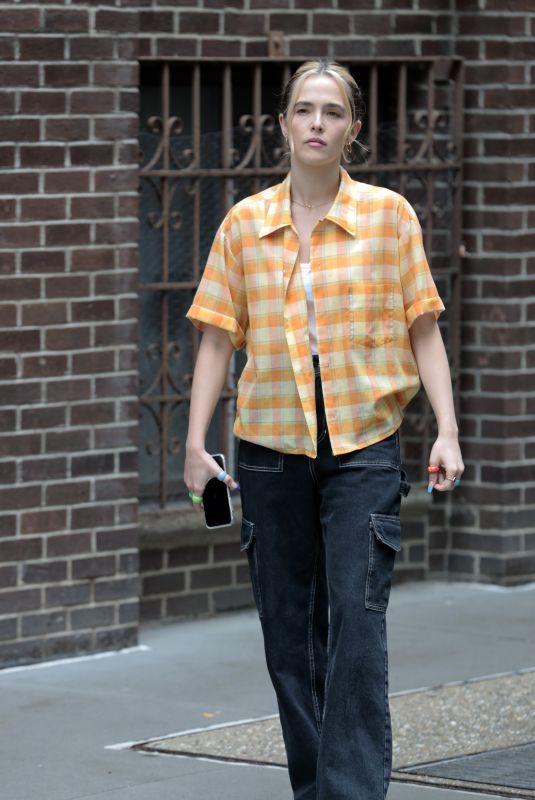 ZOEY DEUTCH on the Set of Not Okay in New York 09/14/2021