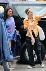 ZOEY DEUTCH on the Set of Not Okayin New York 09/09/2021