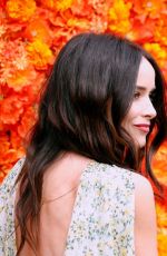 ABIGAIL SPENCER at Veuve Clicquot Polo Classic Los Angeles at Will Rogers State Historic Park in Pacific Palisades 10/02/2021