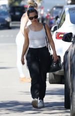 ADDISON RAE at Earthbar in West Hollywood after a pilates class with a friend" (20.10.2021)