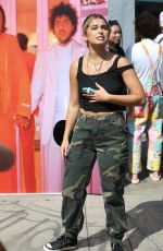 ADDISON RAE Out and About in Los Angeles 10/11/2021