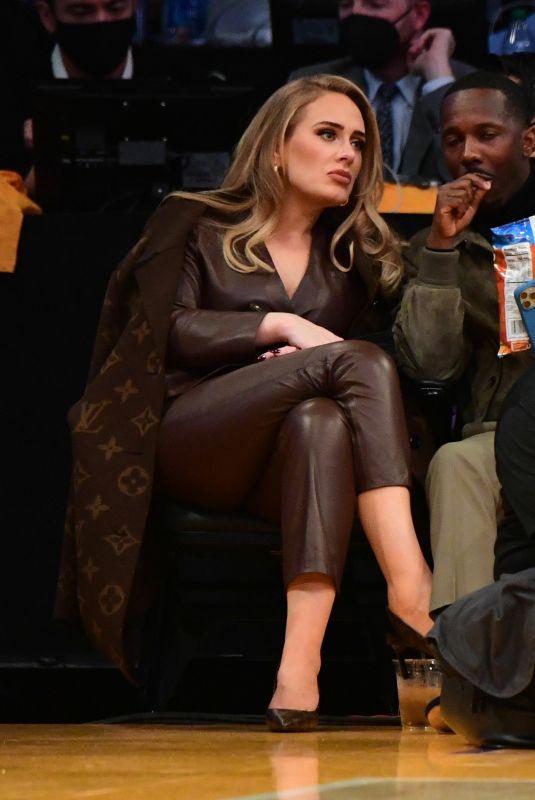 ADELE at Golden State Warriors vs. LA Lakers Game at Staples Center 10/19/2021