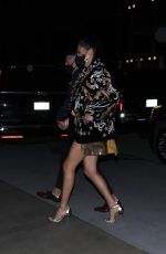  ADRIANA LIMA Arrives at Last Night in SoHo Premiere Afterparty in Hollywood 10/25/2021