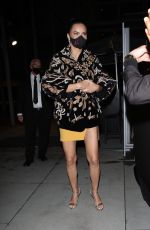  ADRIANA LIMA Arrives at Last Night in SoHo Premiere Afterparty in Hollywood 10/25/2021