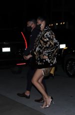  ADRIANA LIMA Arrives at Last Night in SoHo Premiere Afterparty in Hollywood 10/25/2021