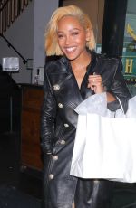 ADRIENNE BAILON and MEAGAN GOOD at Jeannie Mai