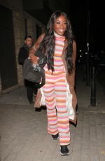 AJ ODUDU Leaves Strictly Takes Two Studios in London 10/13/2021