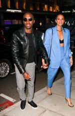 ALESHA DIXON Arrives at Fiorucci Fashion Party in London 10/14/2021