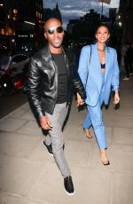 ALESHA DIXON Arrives at Fiorucci Fashion Party in London 10/14/2021