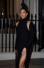 ALESHA DIXON at British Vogue and Self Portrait Event in London 10/28/2021