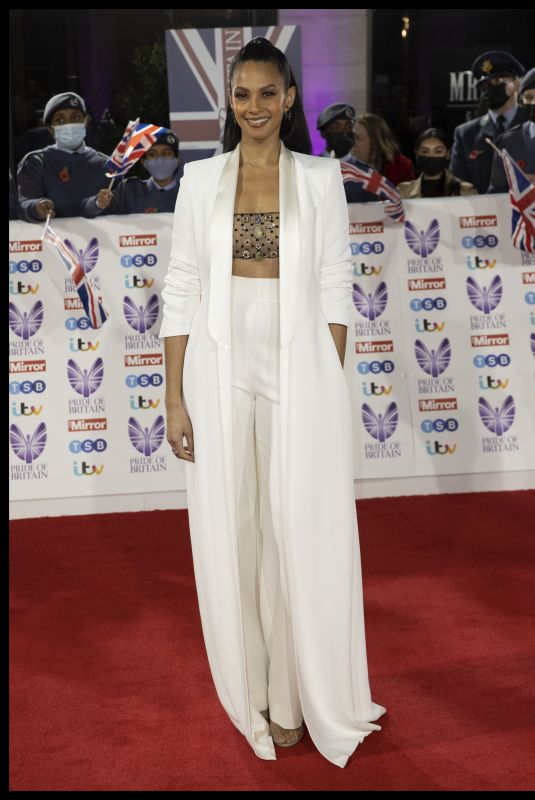 ALESHA DIXON at Pride of Britain Awards at Grosvenor House in London 10/30/2021