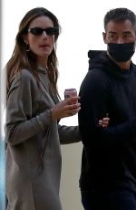 ALESSANDRA AMBROSIO and Richard Lee Out Shopping at Century City Mall in Los Angeles 10/23/2021