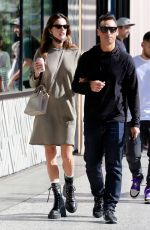 ALESSANDRA AMBROSIO and Richard Lee Out Shopping at Century City Mall in Los Angeles 10/23/2021
