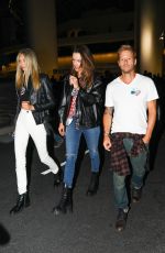 ALESSANDRA AMBROSIO Arrives at The Rolling Stones Concert in Los Angeles 10/14/2021