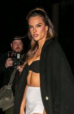 ALESSANDRA AMBROSIO Arrives at Vogue Paris 100th Anniversary in Paris 10/01/2021
