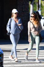 ALESSANDRA AMBROSIO Heading to Workout Session in Brentwood 10/29/2021