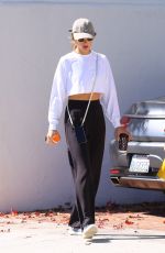 ALESSANDRA AMBROSIO Out for Morning Walk in Santa Monica 10/11/2021