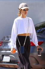 ALESSANDRA AMBROSIO Out for Morning Walk in Santa Monica 10/11/2021