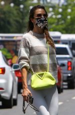 ALESSANDRA AMBROSIO Out in Beverly Hills 10/05/2021