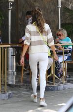 ALESSANDRA AMBROSIO Out in Beverly Hills 10/05/2021