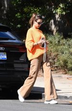 ALESSANDRA AMBROSIO Out in Brentwood 10/18/2021