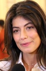 ALESSANDRA MASTRONARDI at TV Movie Carla Presentation in Milan 10/27/2021