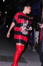 ALEX SCOTT Celebrates Her 37th Birthday at Bagatelle in London 10/16/2021