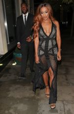 ALEXANDRA BURKE Leaves Leonardo Royal Hotel in London 10/07/2021