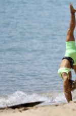 ALI OETJEN Out at a Beach in Palm Cove 10/08/2021