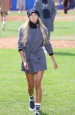 ALICA SCHMIDT at Hugo Boss Fashion Show in Milan 09/23/2021