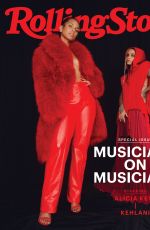 ALICIA KEYS and KEHLANI in Rolling Stone Magazine, November 2021
