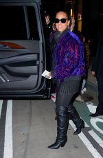 ALICIA KEYS Leaves an Office After Meeting with Jay-Z in New York 10/27/2021