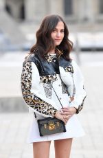 ALICIA VIKANDER at Louis Vuitton Womenswear SS22 Show at Paris Fashion Week 10/05/2021