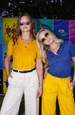 ALY and AJ MICHALKA at Lollapalooza at Grant Park in Chicago 07/30/2021
