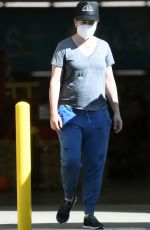 ALYSON HANNIGAN Out Shopping for Halloween Decorations 10/17/2021
