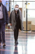 ALYSSA MILANO at Reagan International Airport in Washington D.C. 10/19/2021